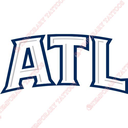 Atlanta Hawks Customize Temporary Tattoos Stickers NO.912